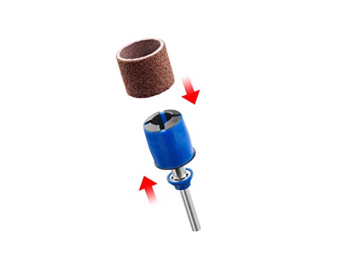 Dremel SC407 SpeedClic Mandrel and Sanding Bad Set - CLick here Dremel EZ SpeedClic Sanding Mandrel