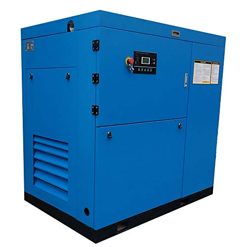 HPDAVV Compressor - 219 CFM / 115 PSI - See details Heavy-Duty Rotary Screw Air Compressor