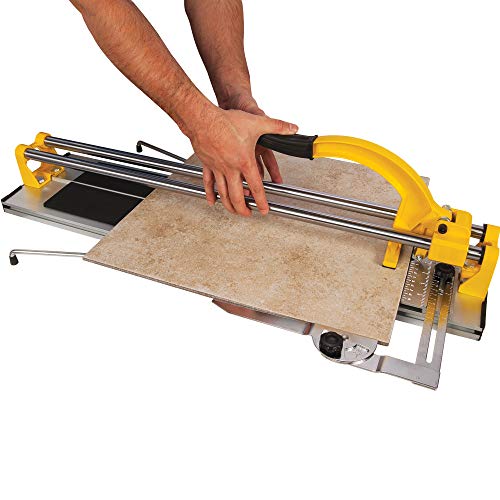 QEP 10630Q Porcelain and Ceramic Tile cutter - CLick to see how it works Manual Tile Cutter 24-inches