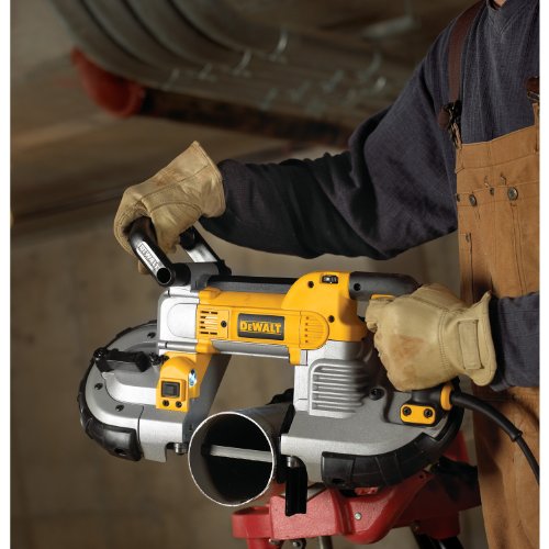 DEWALT DWM120 5 DEWALT Portable Band Saw used for cutting Pipes