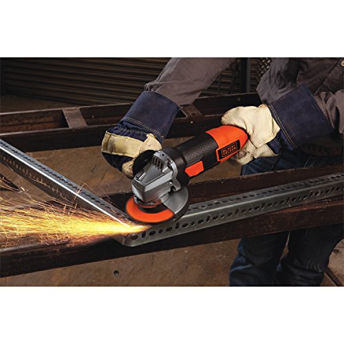 BLACK+DECKER Angle Grinder Tool, 4-1/2-Inch, 6.5-Amp (BDEG400) BLACK+DECKER Angle Grinder Tool, 4-1/2-Inch, 6.5-Amp (BDEG400)