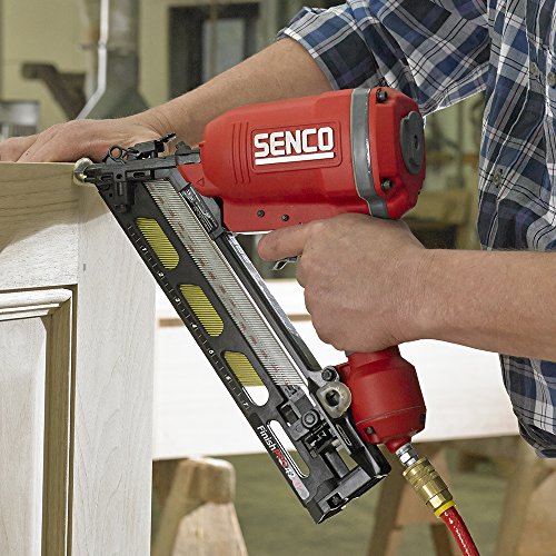 Senco 4G0001N FinishPro 15 Gauge Nailer - See details Powerful Finish Nailer in use