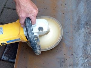 Metal Polishing with angle grinder