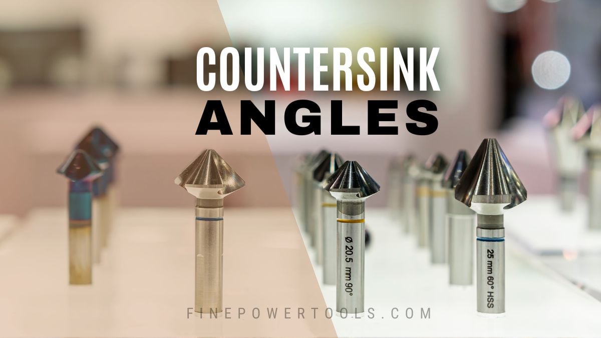 Countersink Bits with Different Angles