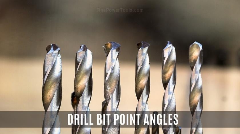 Drill bit angles