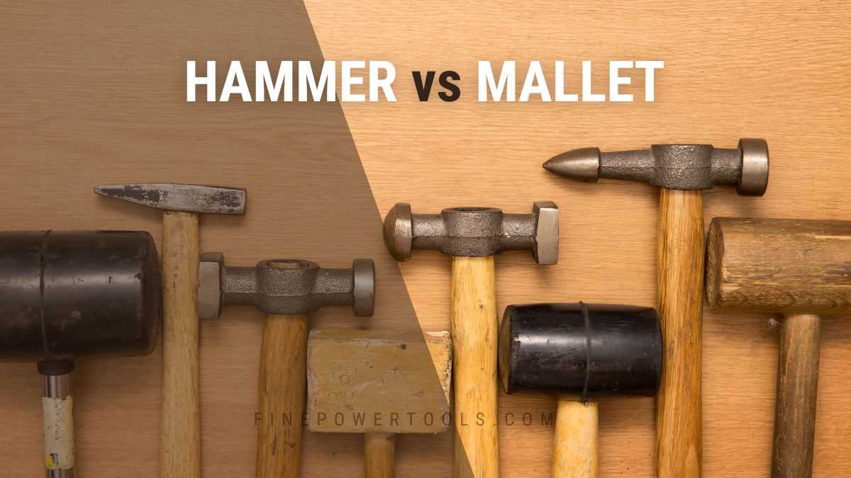 Mallet vs Hammer
