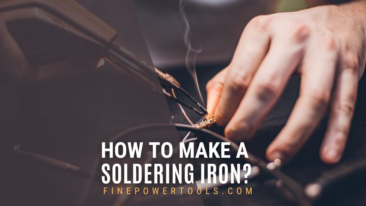 How to make DIY soldering iron?