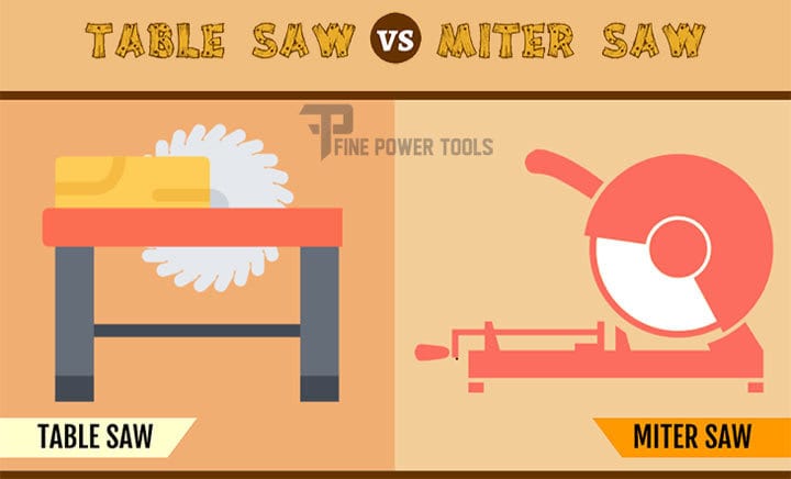 Table Saw vs Miter Saw
