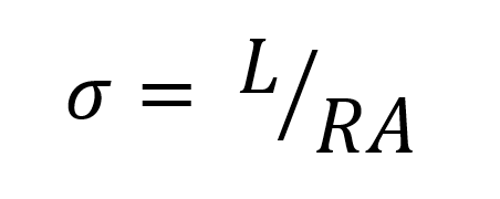 Electrical Conductivity Formula